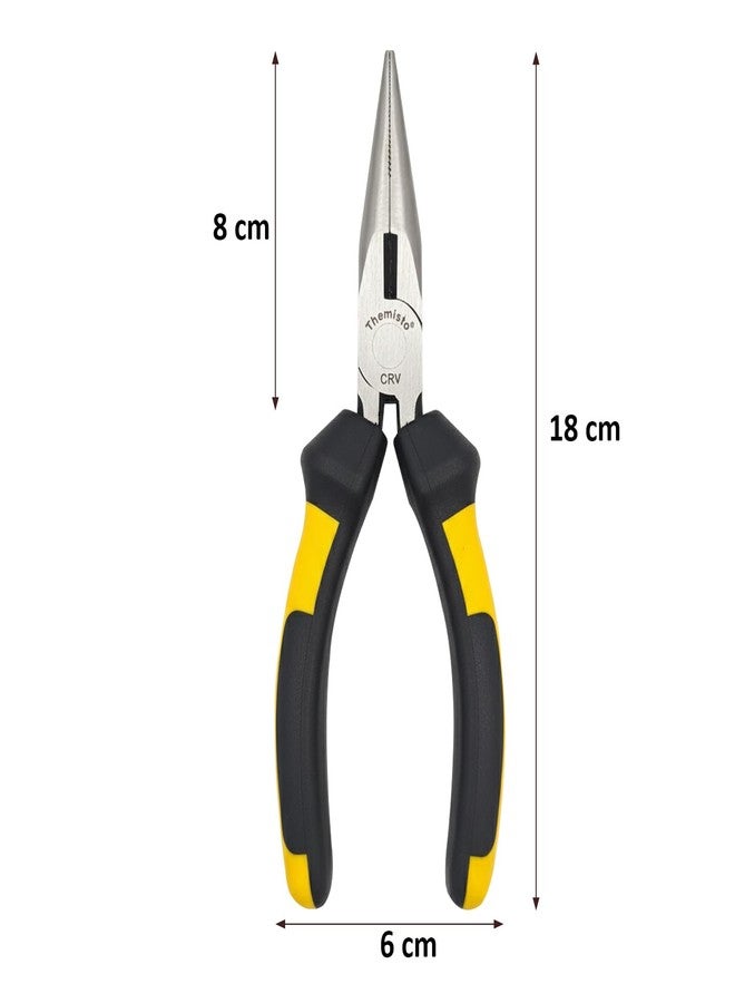 Themisto TH-T28 6 Inch Nose Plier | CR-V Steel - Image 3